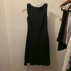 Evan Picone size 4 Black lined dress